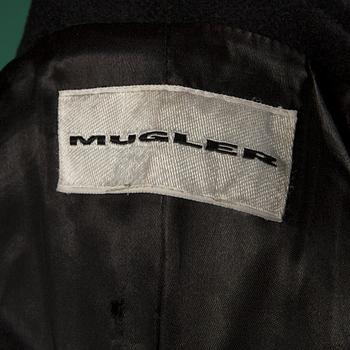 A coat by THERRY MUGLER.