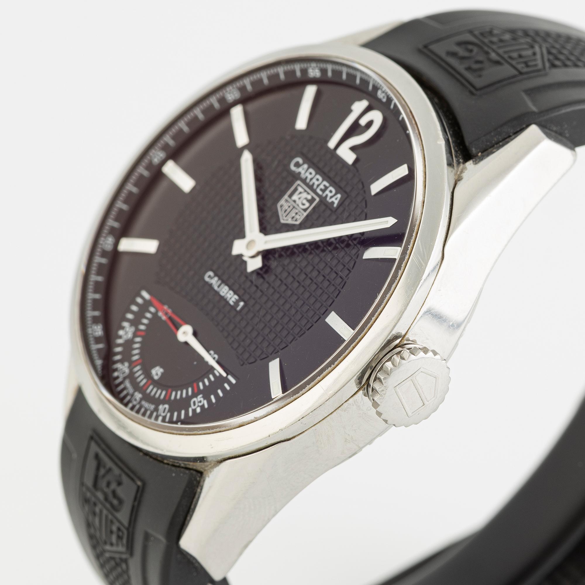 TAG Heuer, Carrera, Calibre 1, "Limited Edition", wristwatch, 43 mm.