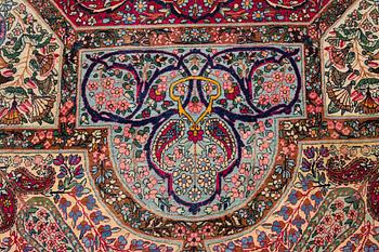 Matto, semi-antique Kerman, ca 457,5 x 317 cm.