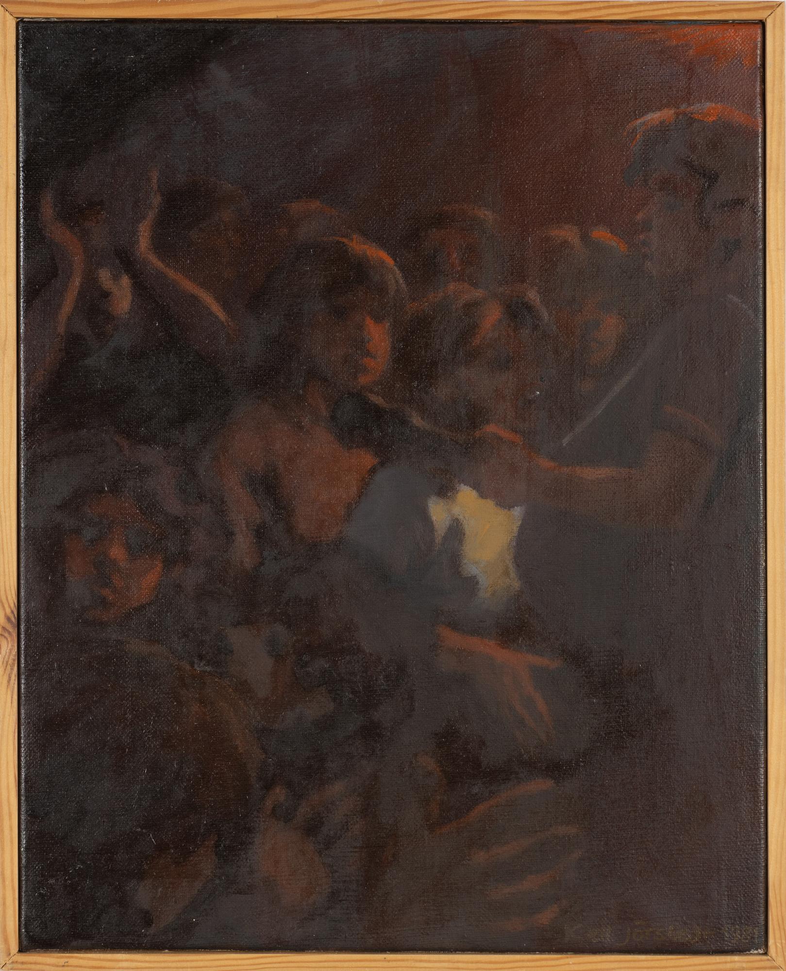 Kjell Jörstedt, oil on canvas, signed and dated 1981.