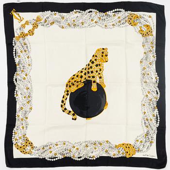 Cartier, scarf, "La Panthère Royale".