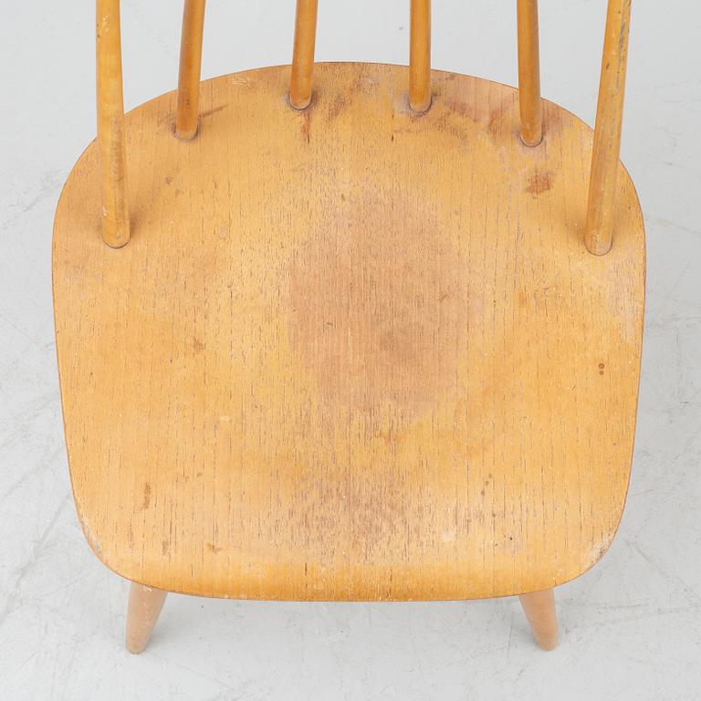 Ilmari Tapiovaara, Six "Fanett" chairs, Edsbyverken.