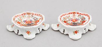 SALTKAR, 1 par, porslin, Meissen.
