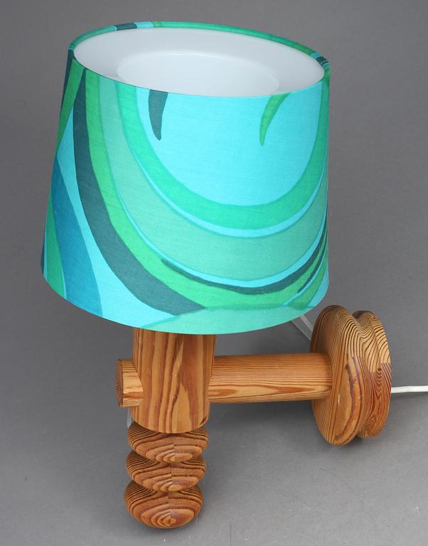 VÄGGLAMPA, trä, luxus, stämpelmärkt. Design Uno Kristiansson.