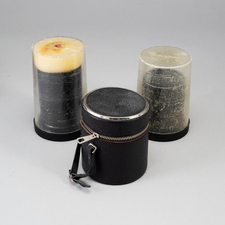 LEICAFLEX SL, with 4 lenses.