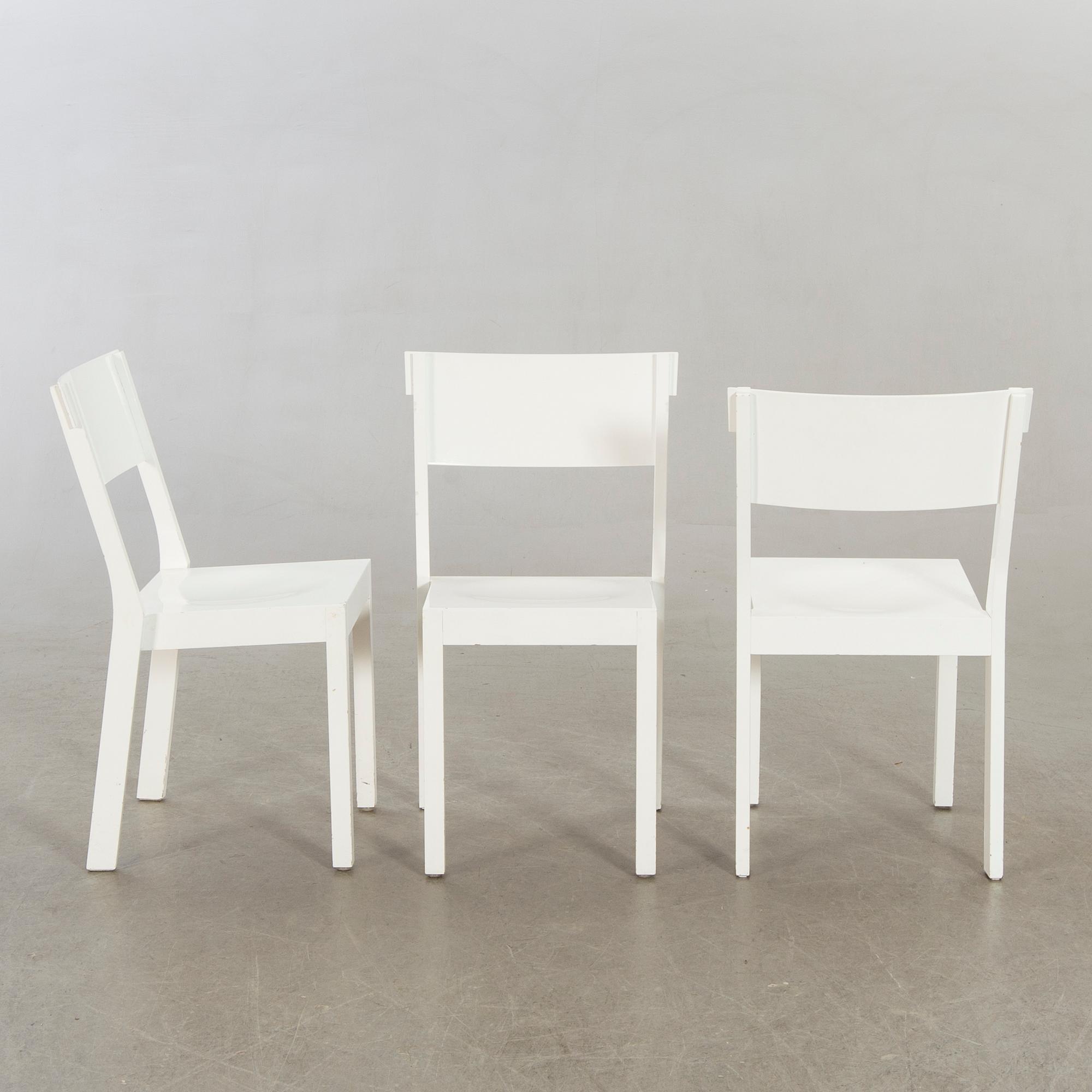 ÅKE AXELSSON, stolar 6 st "Akustik" Gärsnäs designade 2006.