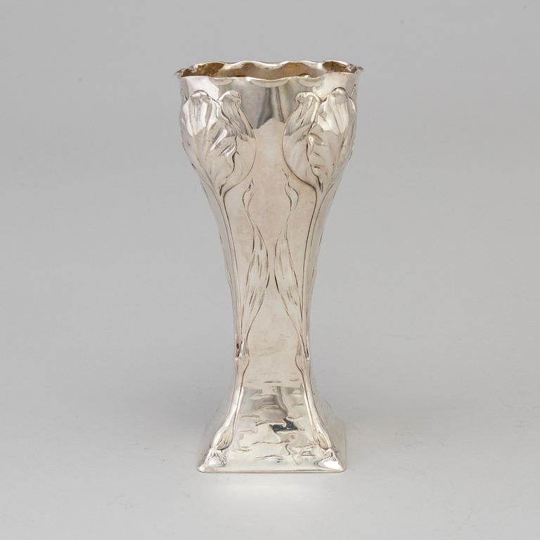 FIRMA K ANDERSON, vas, silver, jugend, Stockholm, 1901.