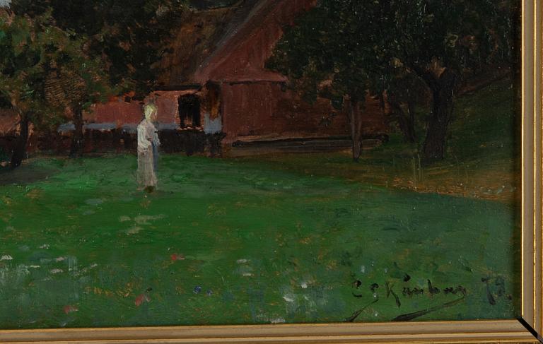 Carl Skånberg, Scene from France.