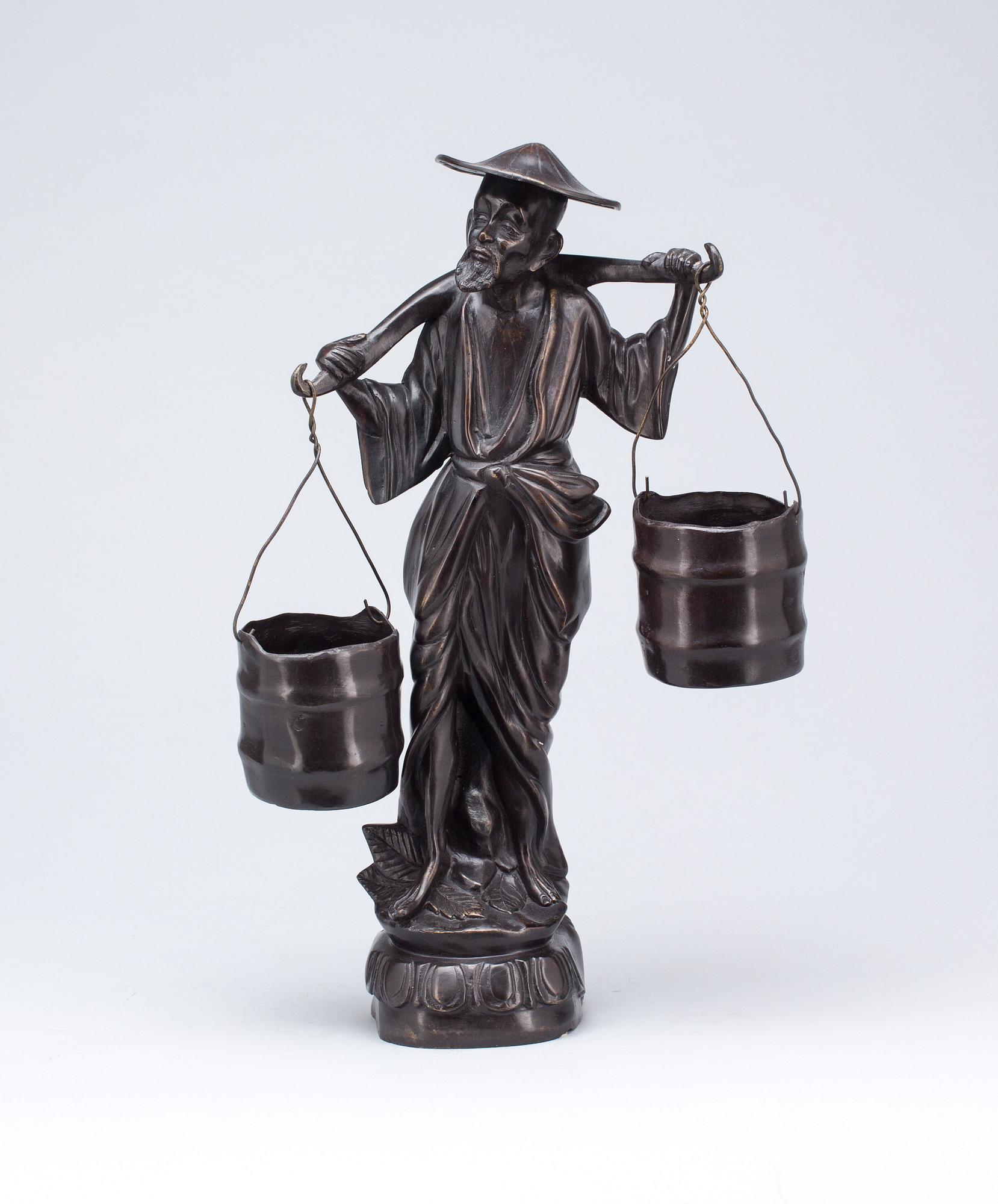 FIGURIN, brons, Japan 1900-tal.