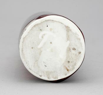 VAS, stengods, Toini Muona. Arabia. Monogramsign.