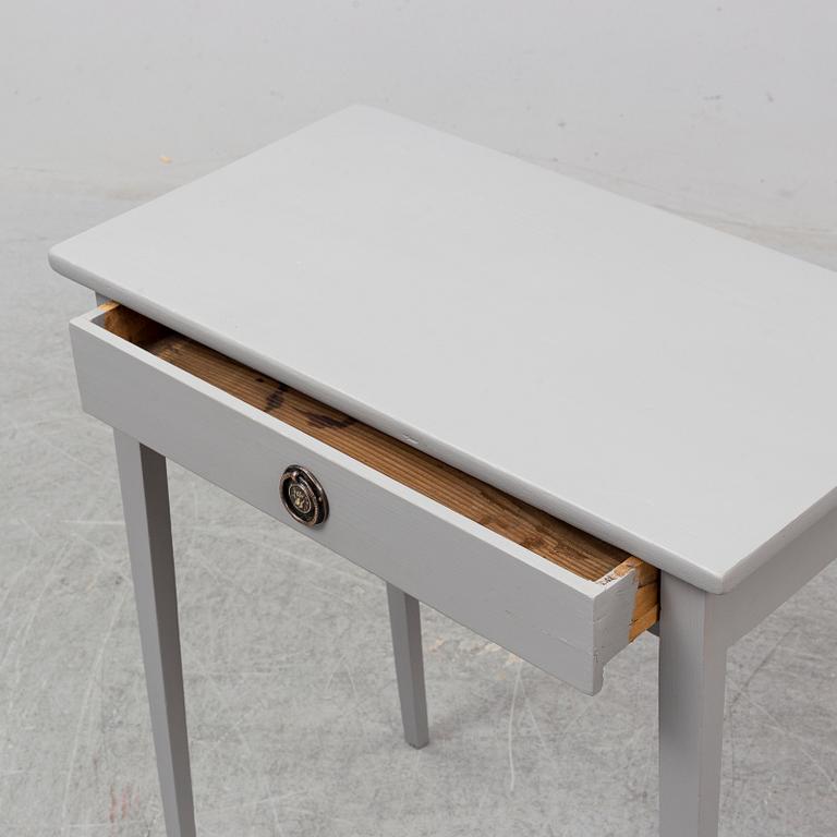 A painted table, 19th Century.