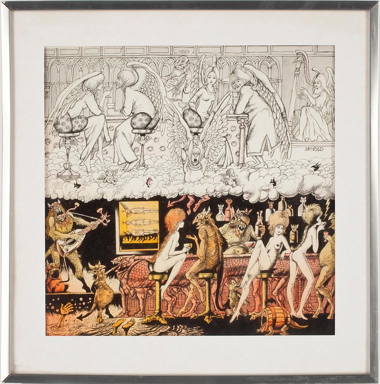 HANS ARNOLD. Tusch. Sign Arnold.