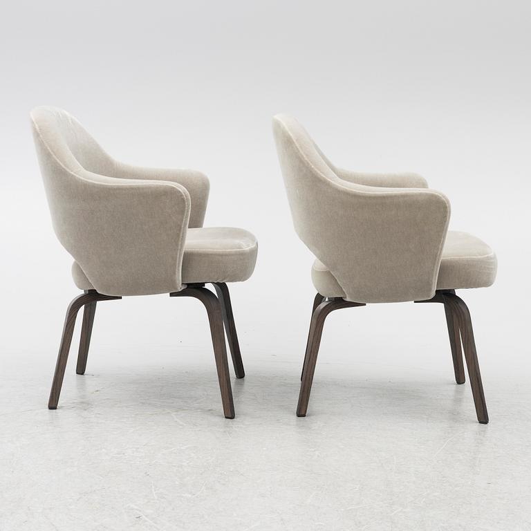 Eero Saarinen, stolar, ett par, "Executive Side Chair", Knoll, 2000-tal.