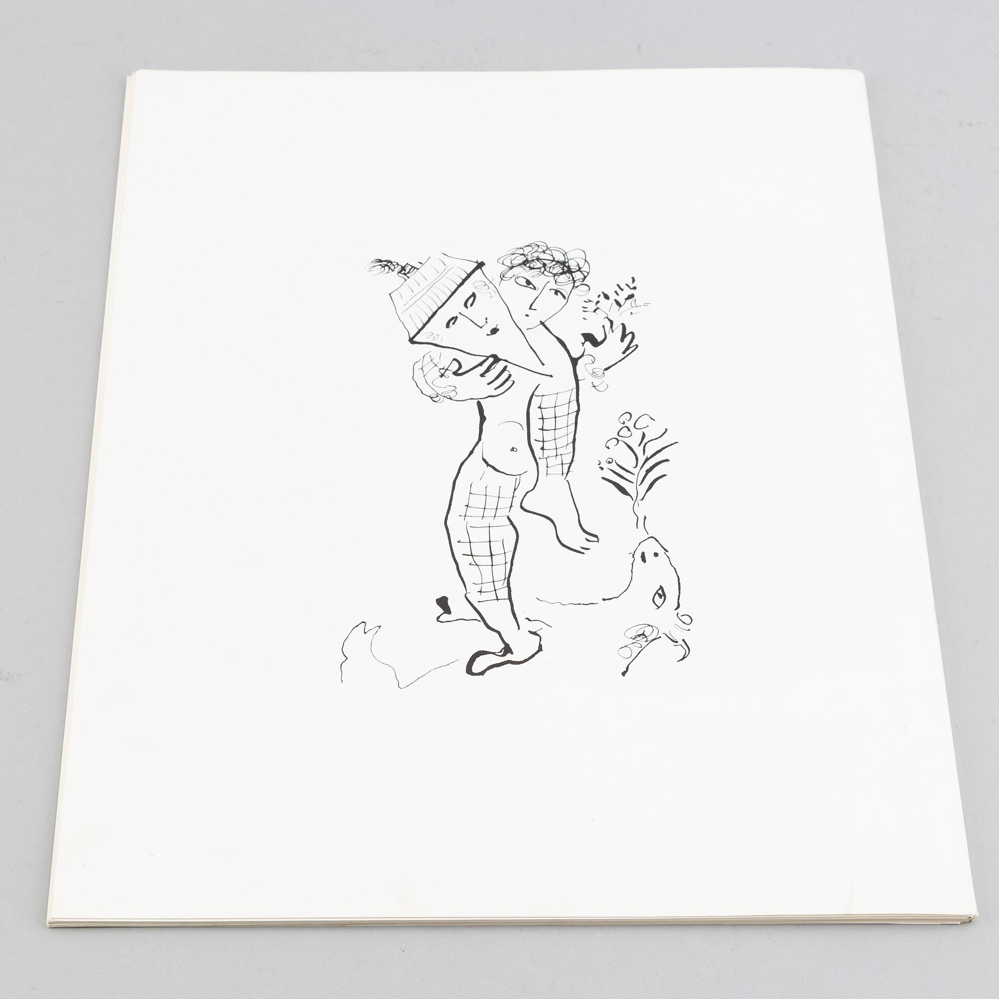 Marc Chagall, Derrière le miroir, No 182 and 235, 1969/1979.