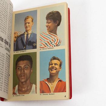 Samlarbilder, "Sportens Stjärnor" utgivna av  Hemmets Journal.