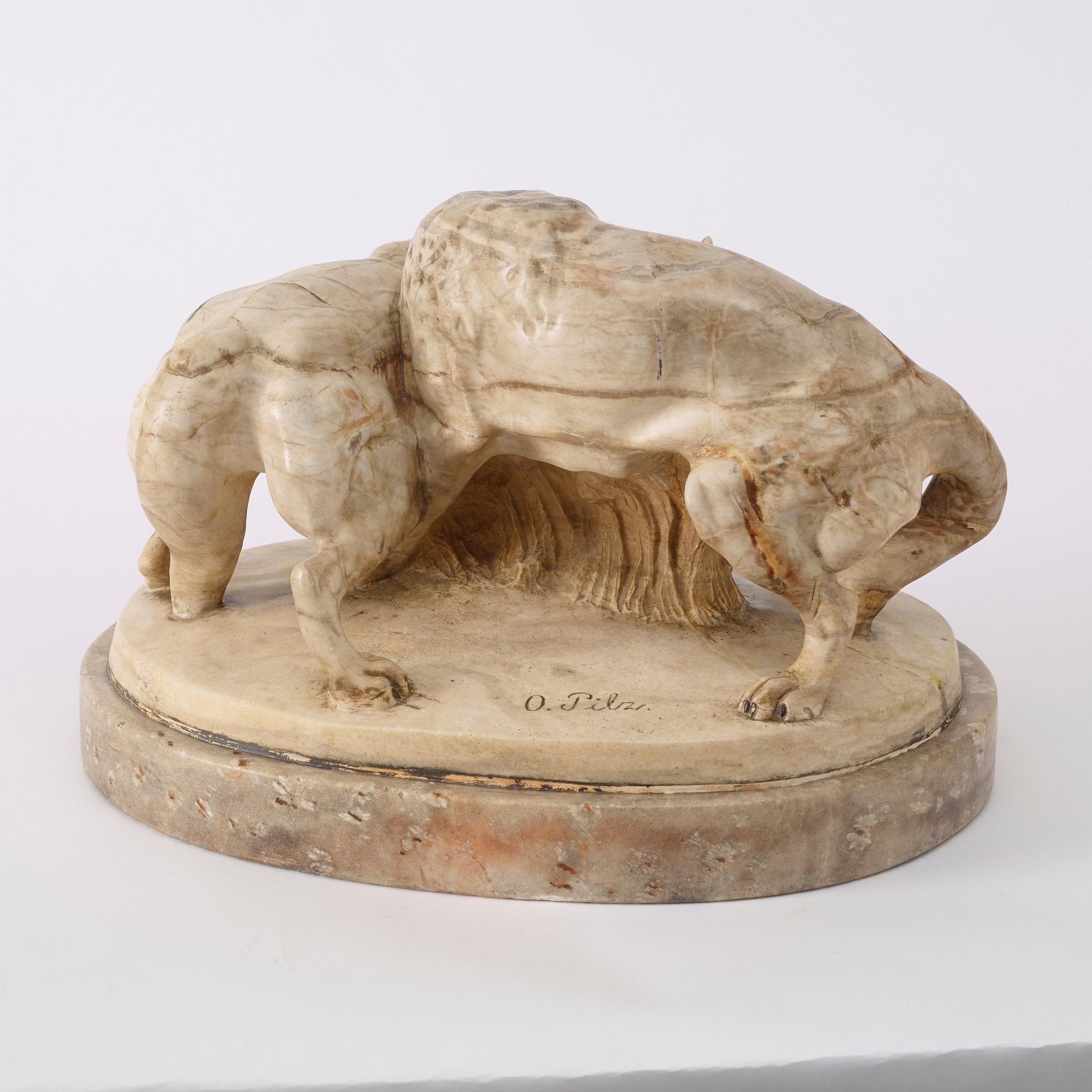 Otto Pilz, Wolves in a battle.