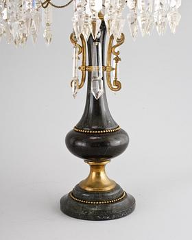 A pair of candelabras, second half of the 19th century.