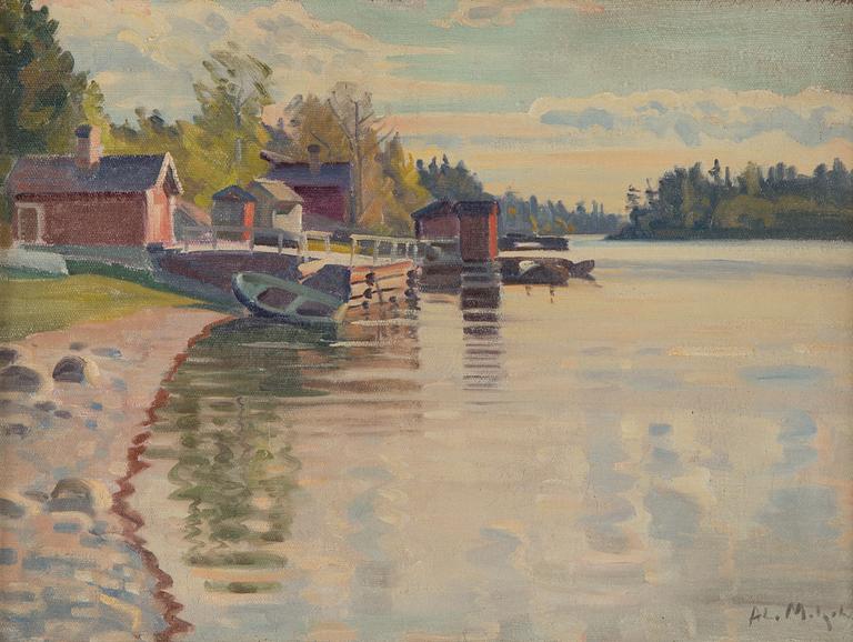 Ali Munsterhjelm, Strandvy.
