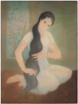 998. Nang Hien LE, Sittande kvinna.