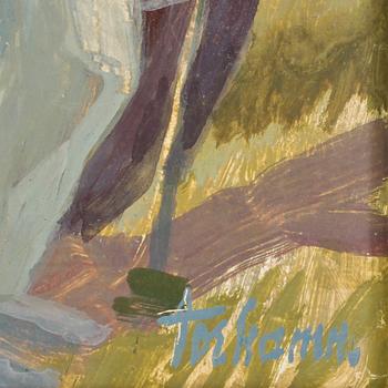 GUNNAR TORHAMN, olja på duk, sign.