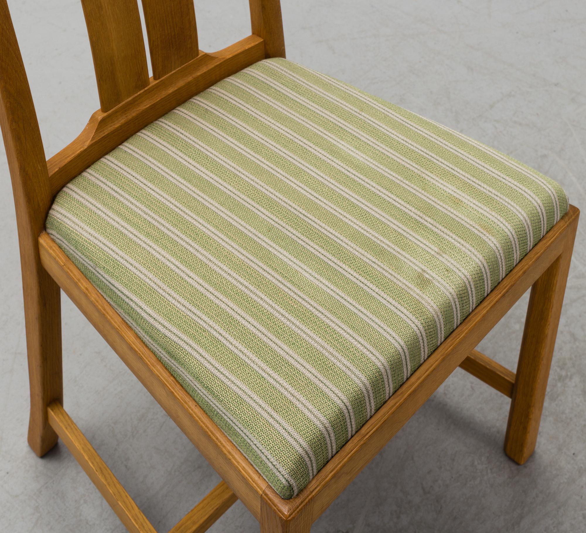 CARL MALMSTEN, matsalsgrupp 7 delar, "Ambassadör", Åfors Möbelfabrik.