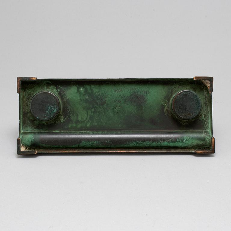 NILS FOUGSTEDT, skrivställ, brons, Fabriksaktiebolaget Kronsilver FAK, 1920/30-tal.