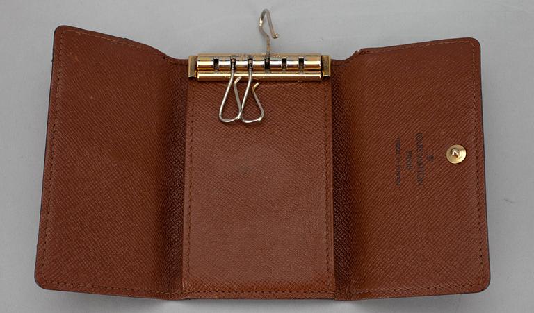 LOUIS VUITTON, NYCKELPORTMONNÄ, "6 Key Holder", Louis Vuitton.