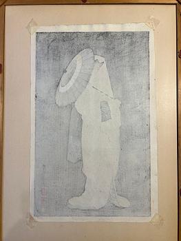 Taniguchi Kokyo, "Spirit of the Heron Maiden".