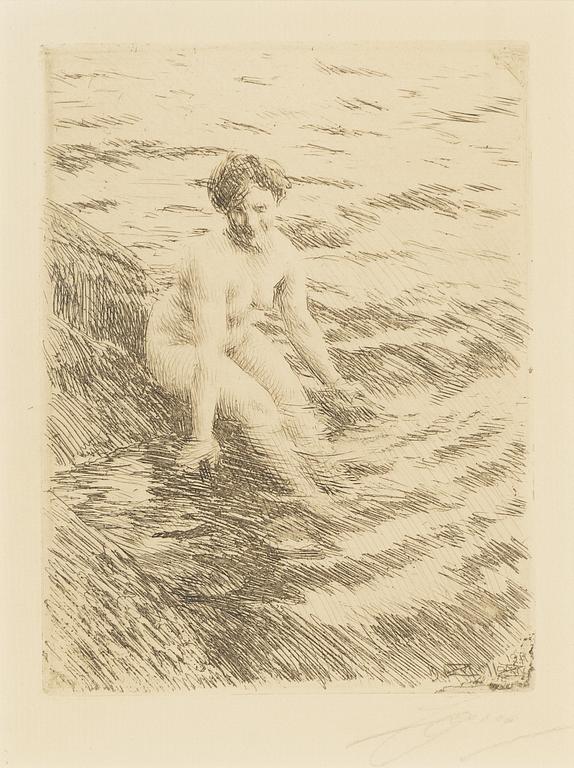 Anders Zorn, "Vått".