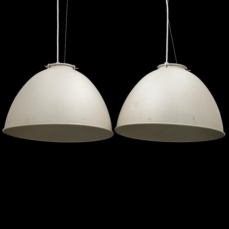 A pair of Zero ceiling light.