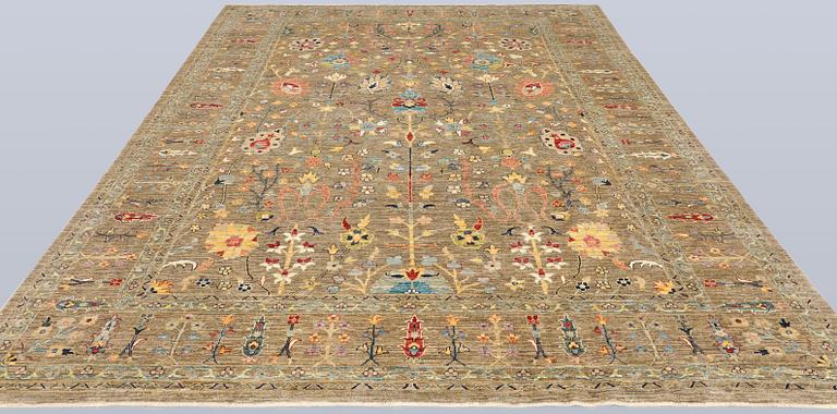 A carpet, Ziegler design, approx. 376 x 269 cm.