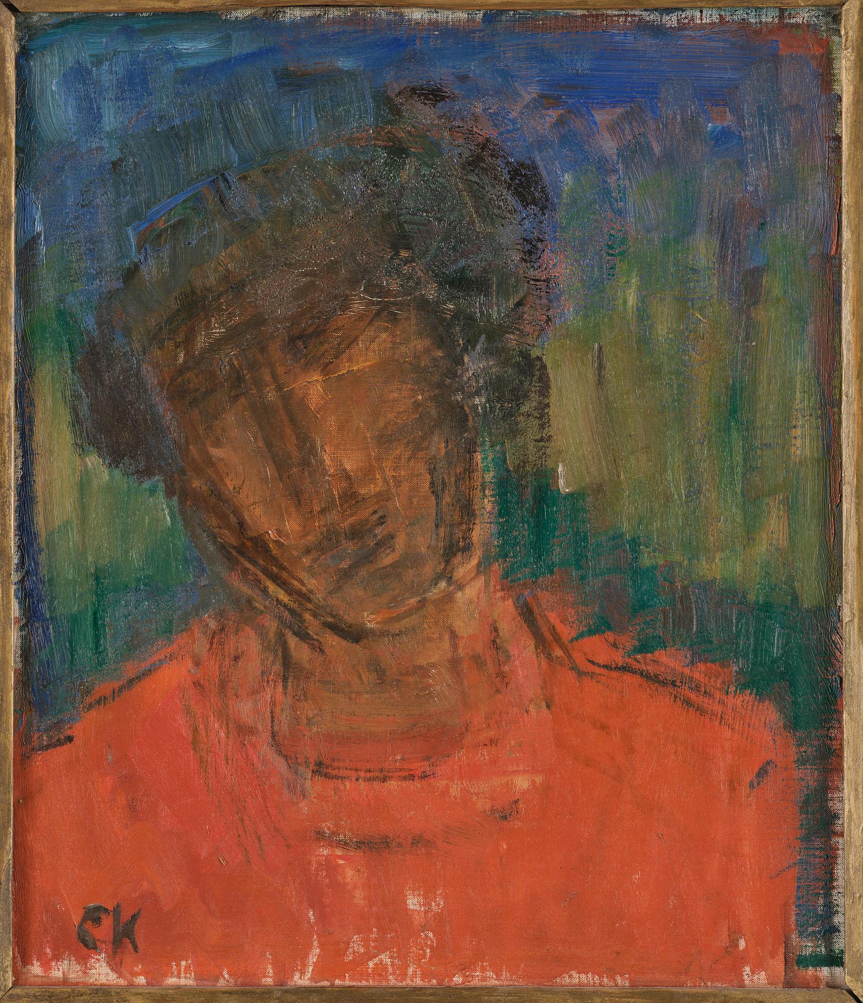 Carl Kylberg, "Kvinnohuvud".