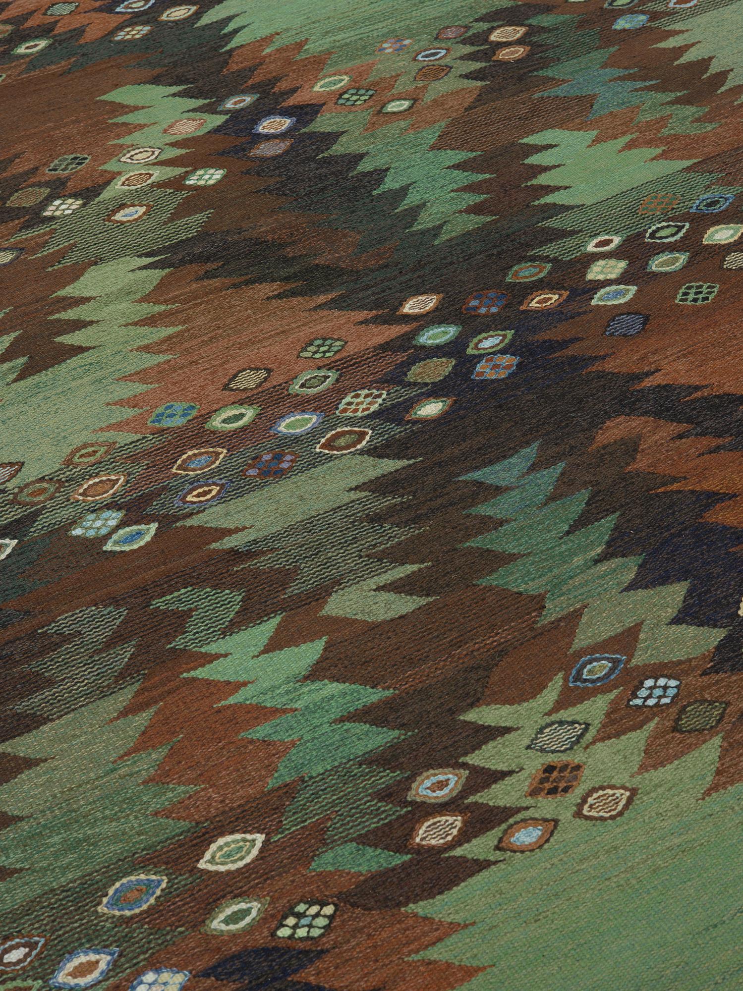 BARBRO NILSSON, matto, 278 x 213 cm.
