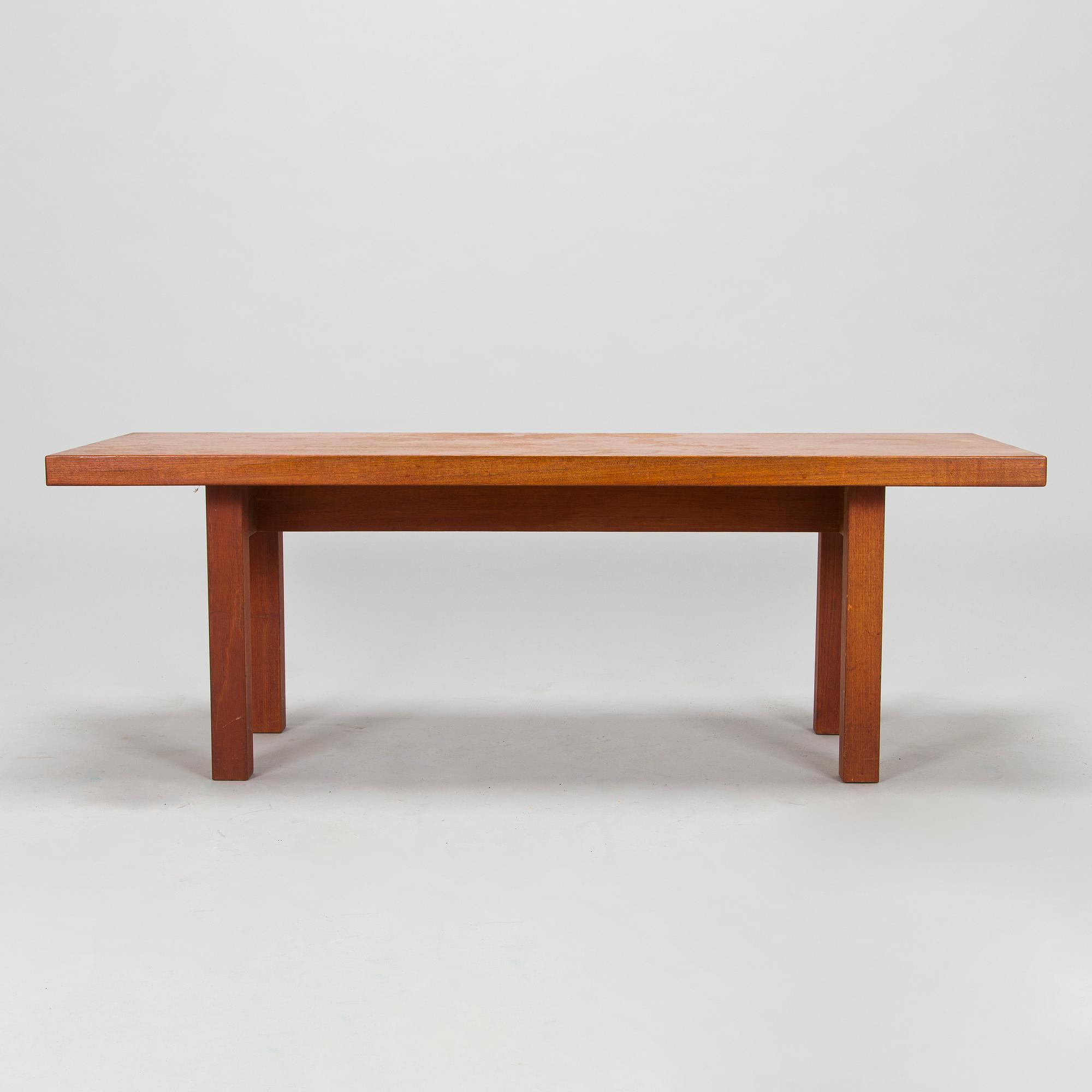 Carl Gustaf Hiort af Ornäs, soffbord, "Studio", för HMN Huonekalu Mikko Nupponen 1900-talets mitt.