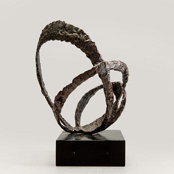 Arne Jones, sculpture bronze, signed, 1950s.