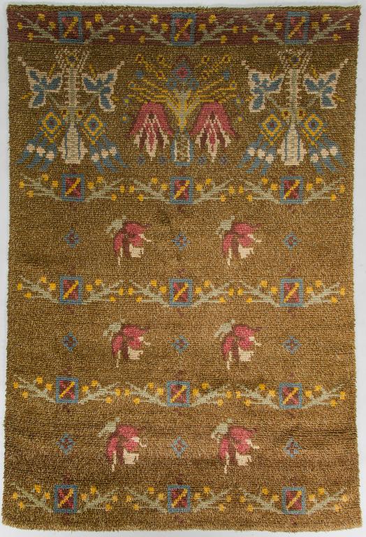 Bench rug, early 20th century. Circa 245 x1 60 cm.