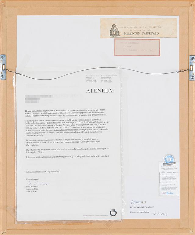 Helene Schjerfbeck, "Mother".