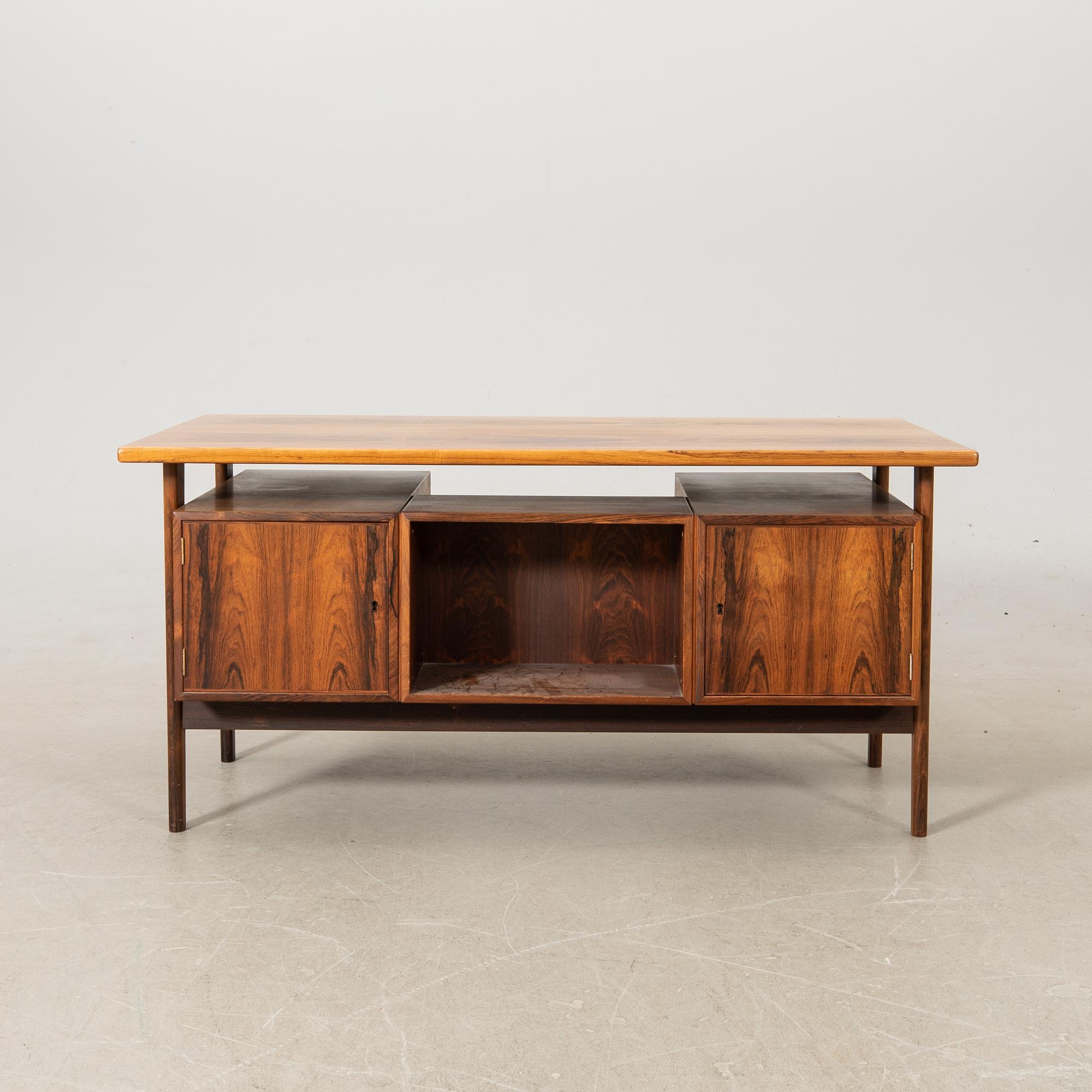 Kai Kristiansen, desk, Feldballes Møbelfabrik, Denmark, 1950s/1960s.