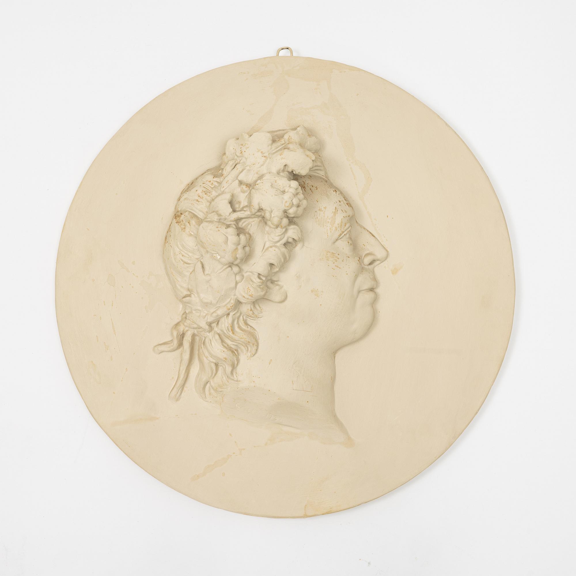 Johan Tobias Sergel, after, wall relief, second half of the 20th century.