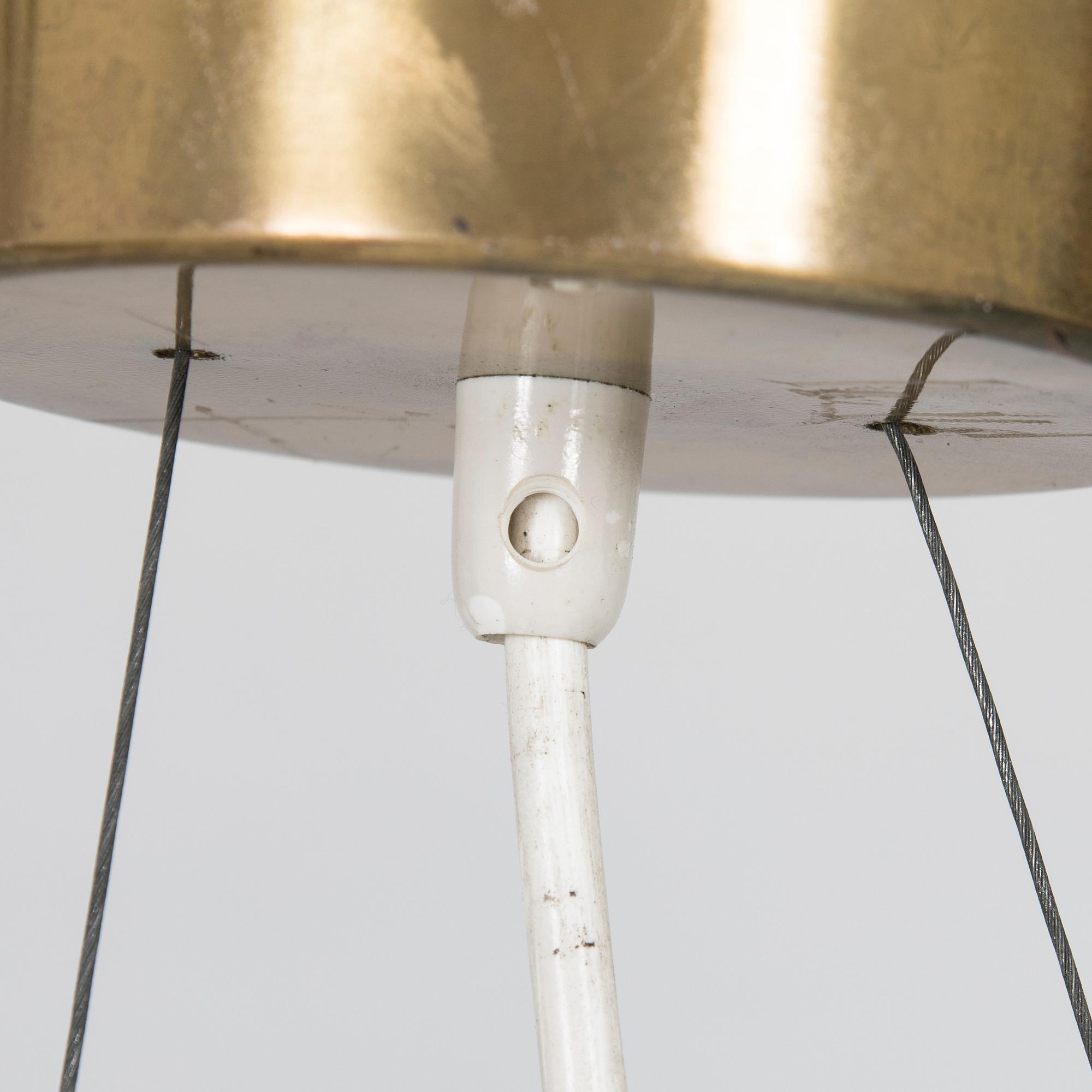 Poul Henningsen, a 'PH Artichoke' / 'PH-Kotte' ceiling light, Louis Poulsen, Denmark, 1980s.