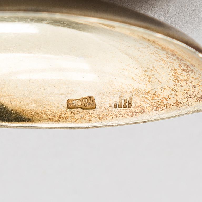 Teesetti, 4 osaa, hopeaa, Venäjä 1873-1917.