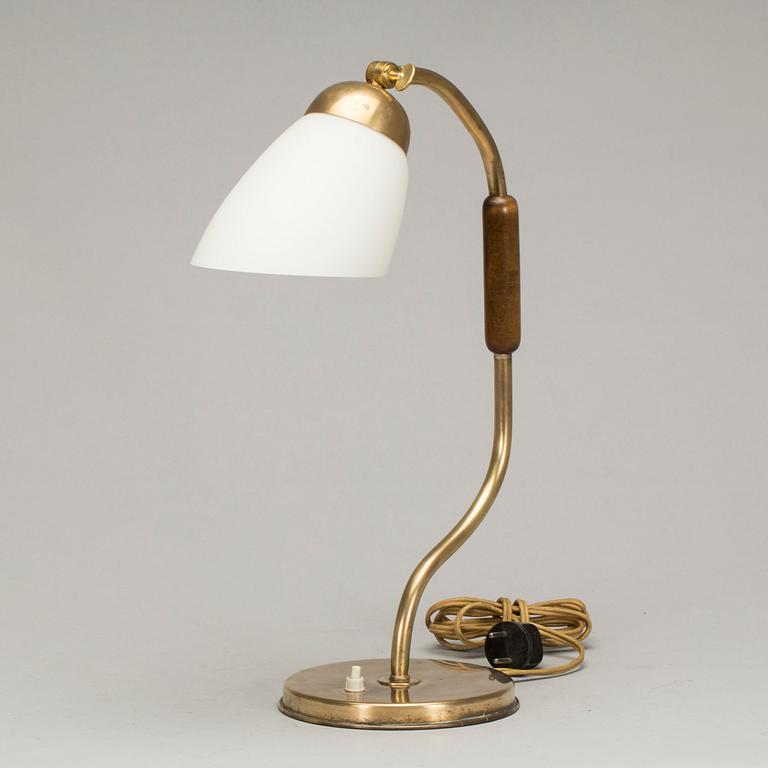 SKRIVBORDSLAMPA, 1900-talets första hälft.