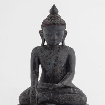Buddha, brons, Burma, 1600-tal.