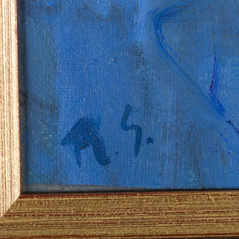 RAGNAR SANDBERG, oil on canvas, signed.