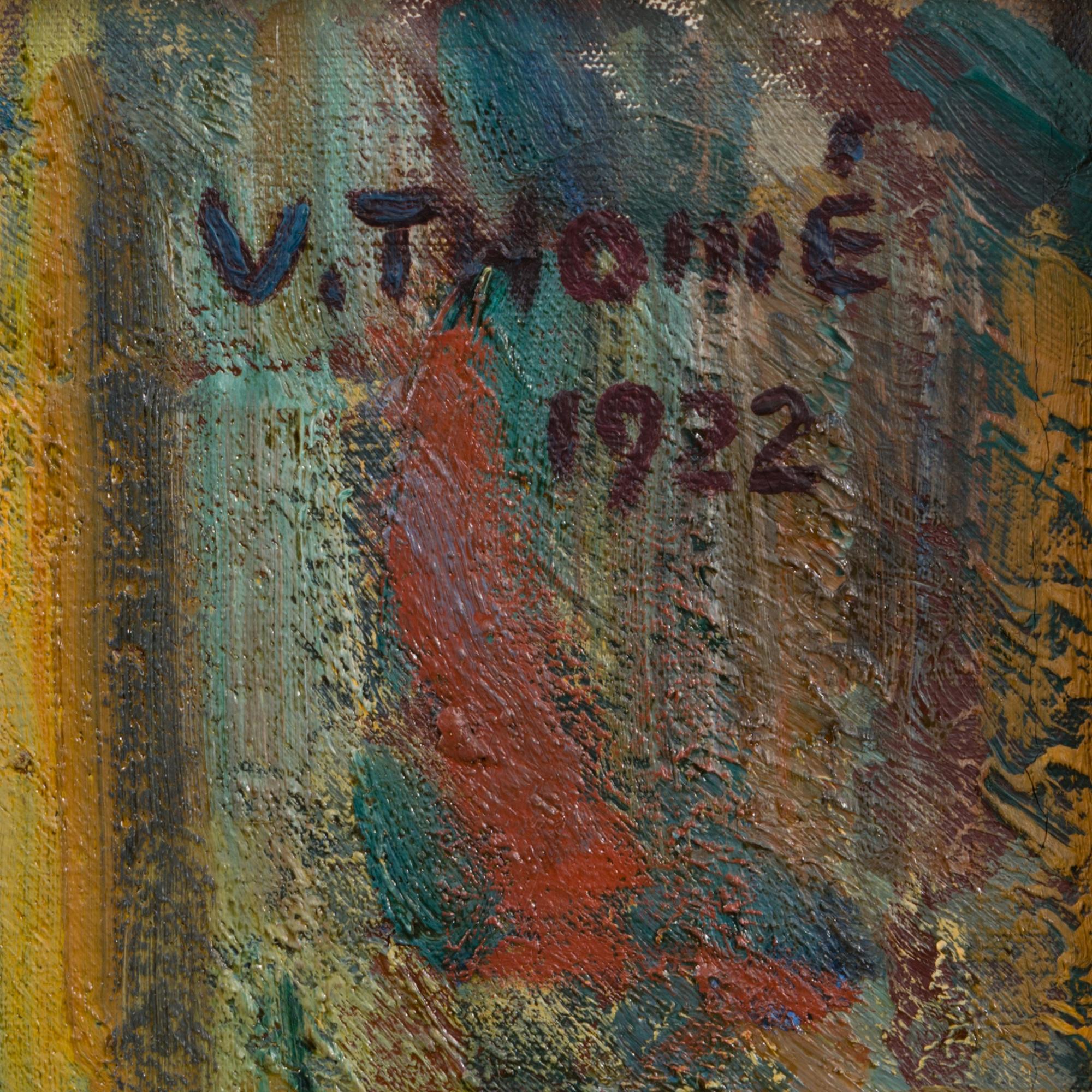 VERNER THOMÉ, SELF PORTRAIT.