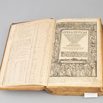 BOOK, Printed by Froben, 1521.