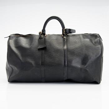 Louis Vuitton,  "Keepall Epi 55", laukku.