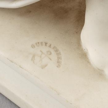 FIGURIN, parian, Gustavsberg, 1900-talets mitt.