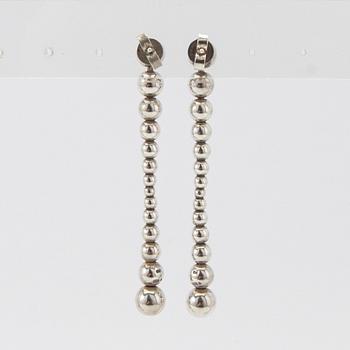 Georg Jensen, earrings, a pair, silver.