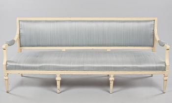 SOFFA, gustaviansk, 1700/1800-tal.